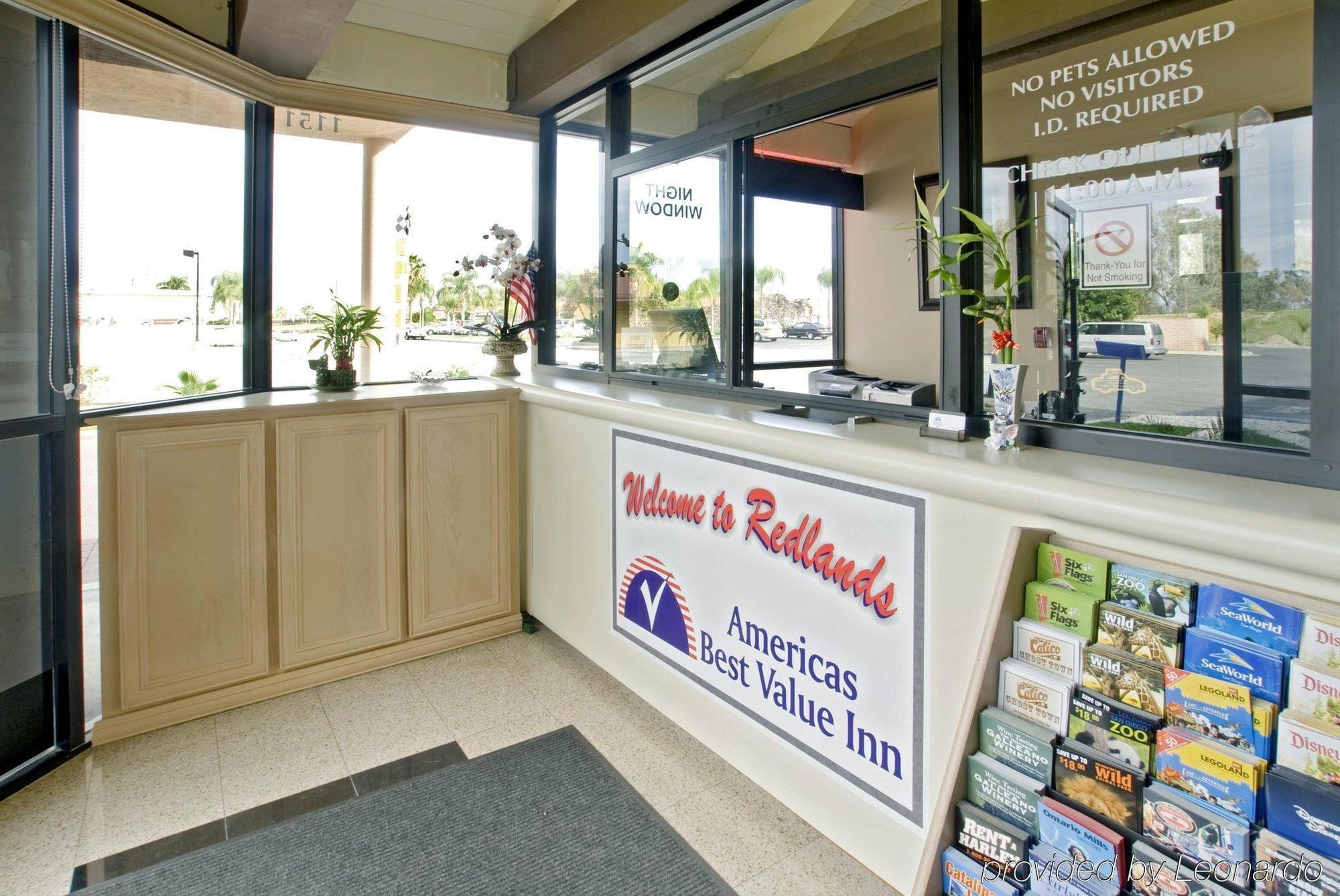 Americas Best Value Inn Redlands San Bernardino Interieur foto